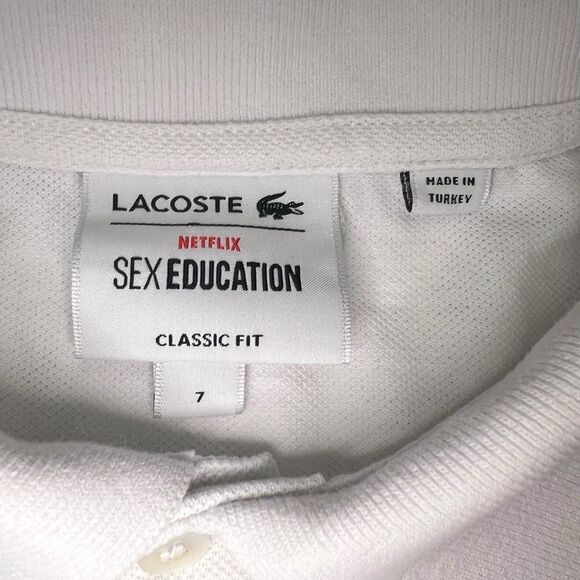 Lacoste Sex Education XXL 7 Polo Shirt - Picture 3 of 13